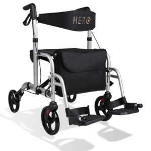 Hero Medical Fusion 2-in-1 Wheelchair / Rollator