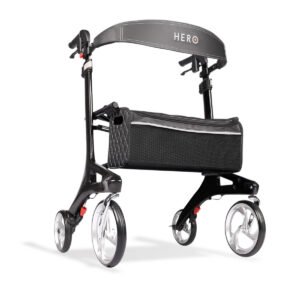Hero Medical Heavy Duty Outdoor Lite Walker (Carbon Fibre)