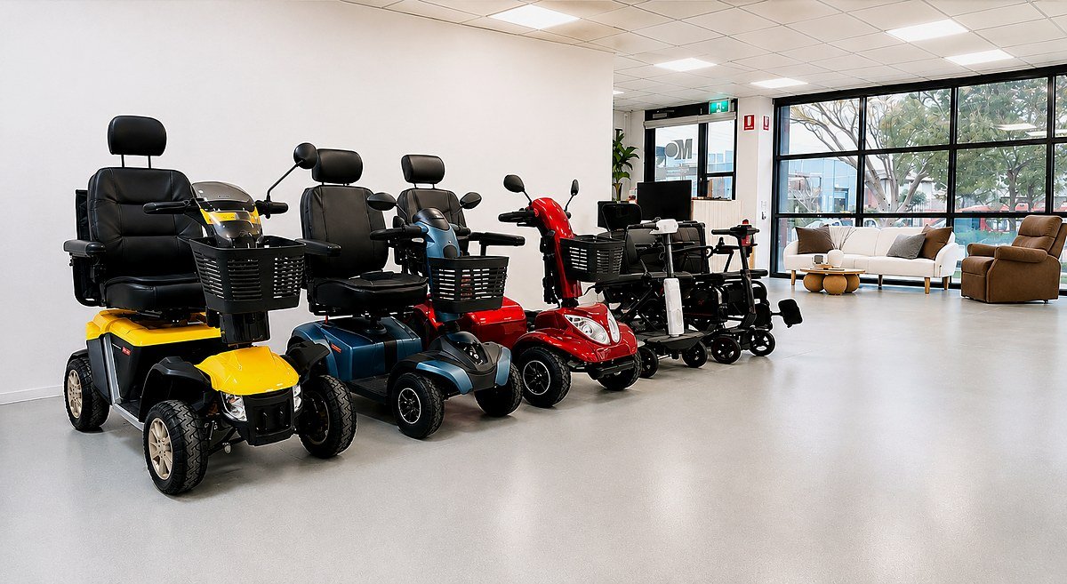 Mobility scooters available to Brighton from Mobility Co