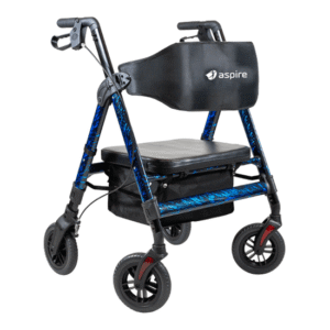 Aspire Genesis HD Seat Walker – Marble Blue